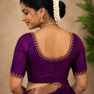 Maggam work wedding blouse